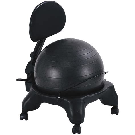 Get the best ball chair for your home office. Aeromat Ajustable Fit Ball Chair | Exercise Balls