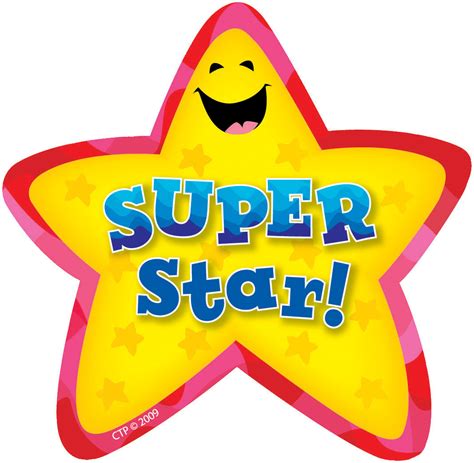 Super Star Clip Art Clipart Best