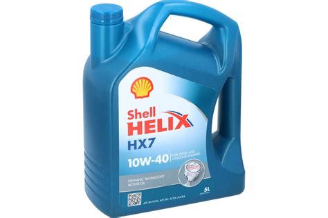 Motor Oil Shell Helix 10w40 Hx7 5l 70069053 Shell Car Newco