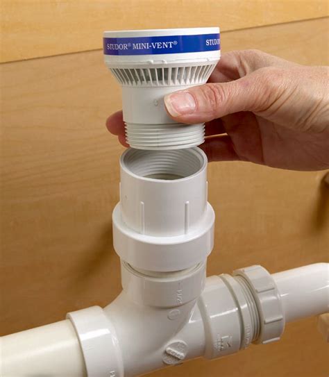 How To Install An Air Admittance Valve To Fix A Slow Draining Sink