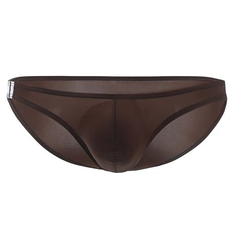 Buy Farfi Sexy Men Breathable U Convex Bulge Pouch T Back Thong Briefs