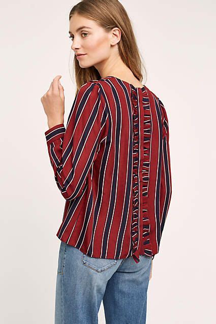 Leighta Striped Blouse Striped Blouse Clothes Clothes Design