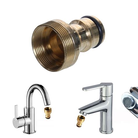 Universal Kitchen Water Pipe Connector Mixer Mm Faucet Tap Brass