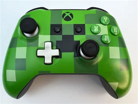 Microsoft Xbox One Controller Minecraft Creeper Controller Tested Clean