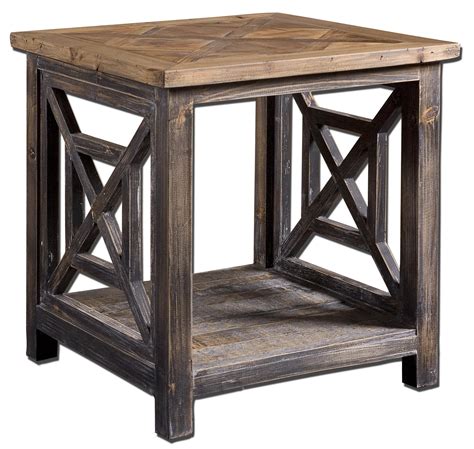 Uttermost Accent Furniture Occasional Tables 24263 Spiro Rustic