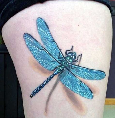 Hyper Realistic 3d Tattoos 15 Dragonfly Tattoo Design
