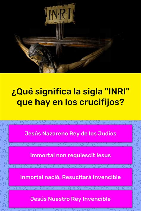 La explicación más común para estas diferencias es la forma cómo las culturas utilizan diferentes partes de la cara para expresar emociones, es decir, los ojos a menudo desempeñan un papel más importante en el oriente, mientras que en occidente se utiliza toda la cara. ¿Qué significa la sigla "INRI" que... | La respuesta de ...