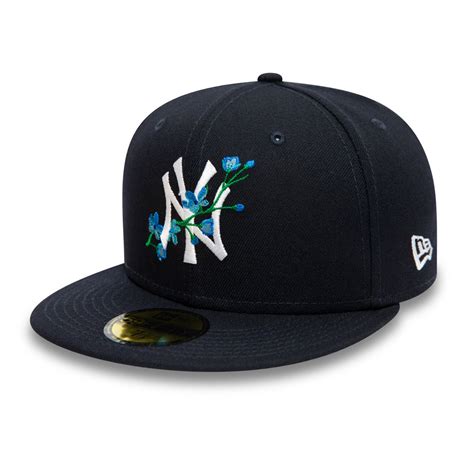 Official New Era New York Yankees Mlb Ws Flower Otc Fifty Fitted Cap B B B