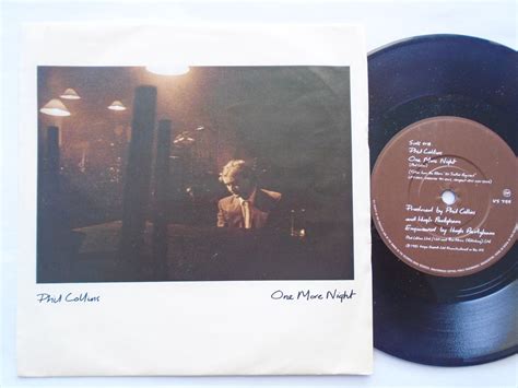 Phil Collins One More Night Vinyl Records Lp Cd On Cdandlp