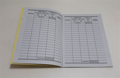 Cara Membuat Buku Tabungan Sendiri Di Rumah - Berbagai Rumah