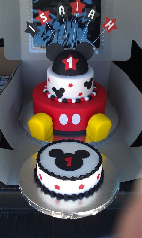 Baby boy 1st birthday decorations with birthday… the feature of this table is the first birthday cake and the smash cake. Mickey Mouse 1st Birthday | Mickey mouse first birthday, Mickey mouse birthday, Mickey mouse 1st ...
