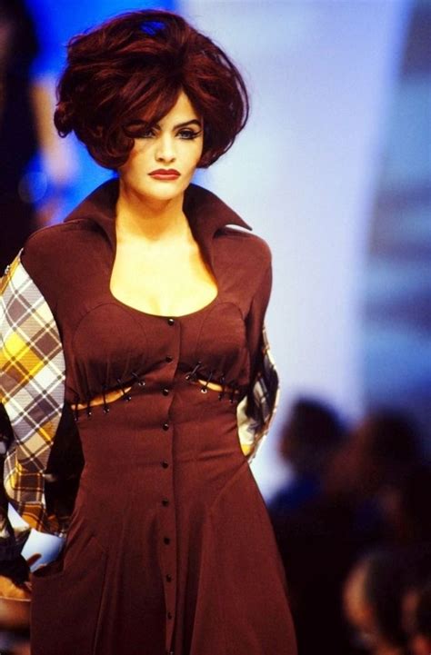 Helena Christensen Thierry Mugler Spring Summer 1992 Vogue Beauty