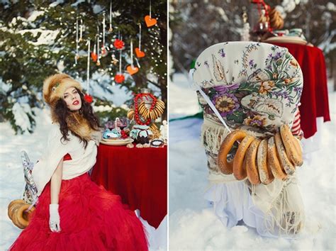 picture of gorgeous russian winter wedding inspiration