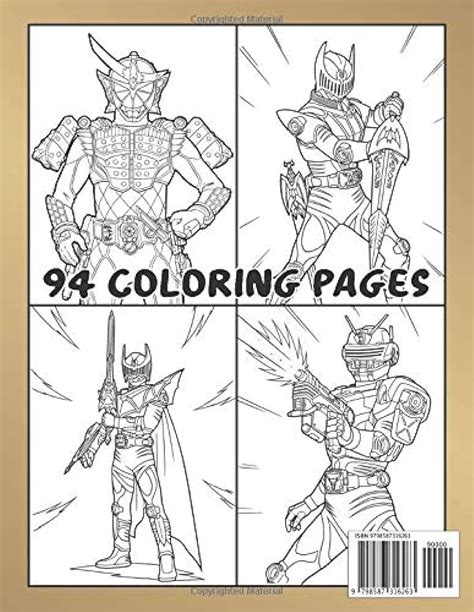 Kamen Rider Coloring Pages Unleash Your Imagination With Action Packed Designs