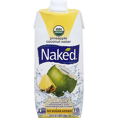 Naked Pineapple Coconut Water Fl Oz Carton Produce Carlie C S