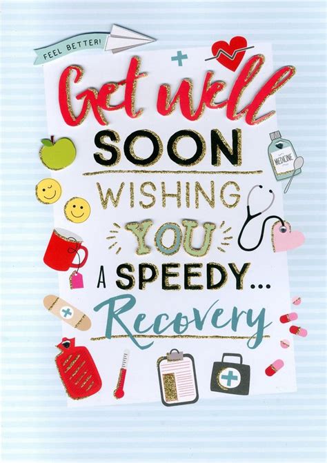 Get Well Soon Gigantic Greeting Card Cards Love Kates Get Well