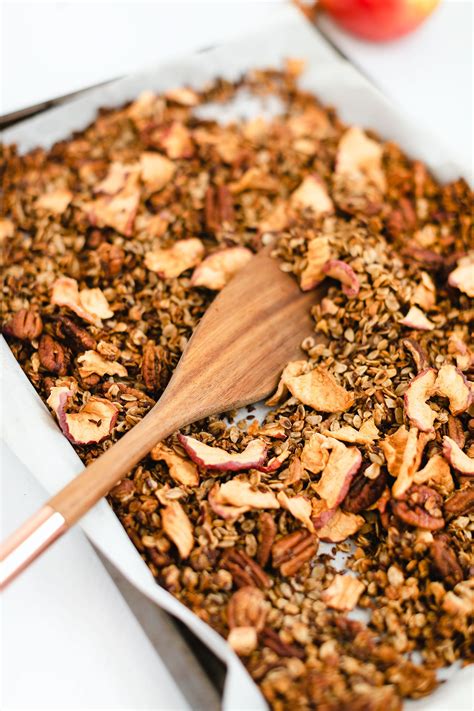 Apple Pie Granola — From The Roots