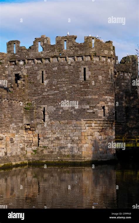 Beaumaris Castle Beaumaris Anglesey North Wales Uk Stock Photo Alamy