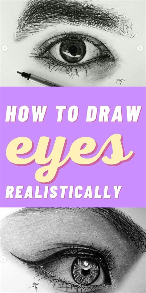 Learn How To Draw Realistic Eyes In 10 Easy To Follow Steps Eye