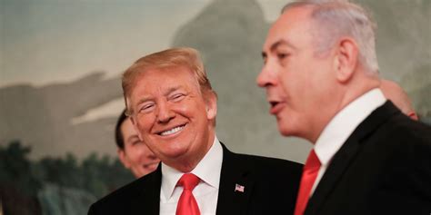 Netanyahu At White House Trump Recognizes Golan Heights As Israels