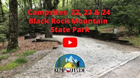 Black Rock Mountain State Park Campsites 22 23 And 24 Camping In