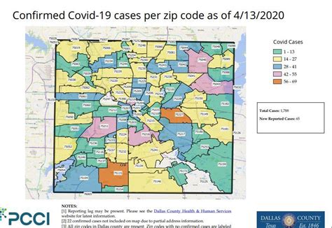 Dallas County Zip Code Map April 13 Carrollton Leader