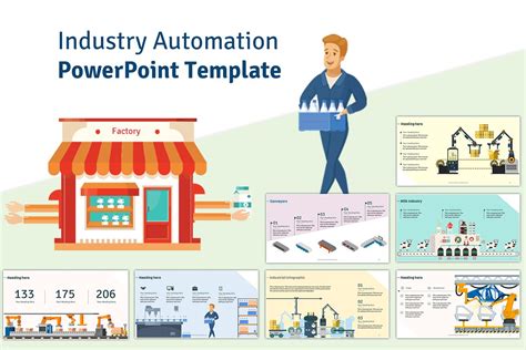 Industry Automation Powerpoint Template Pslides