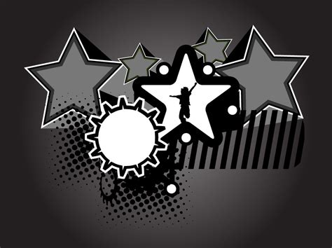 Cool Star Design Vector Art And Graphics
