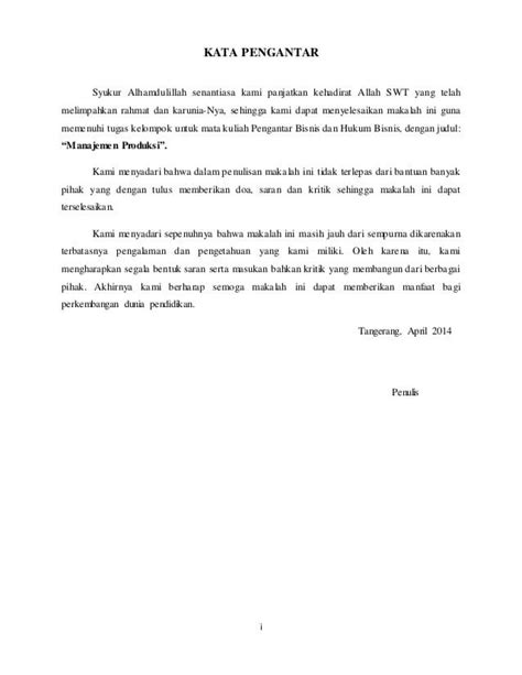 10+ Contoh Kata Pengantar paling Lengkap Untuk Semua Laporan - Contoh Surat