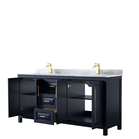 Buy bathroom countertops and get the best deals at the lowest prices on ebay! 72" Double Bathroom Vanity in Dark Blue with Countertop ...