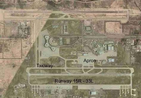 Plan Of The Old Airfield Of Baghdad International Airport Download