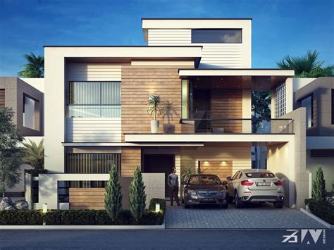 Mostly, the 3d front elevation designs show the calculations so that we can get a better and clear. Project :10 Marla HouseYear:2014Design:Zee Eem / Design ...