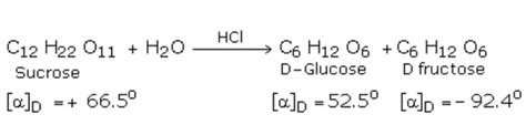 What Are The Products Of Hydrolysis Of Sucrose Quora