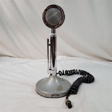 Vintage Astatic Microphone Lollipop Model D 104 T Ug8 Stand Untested Ebay