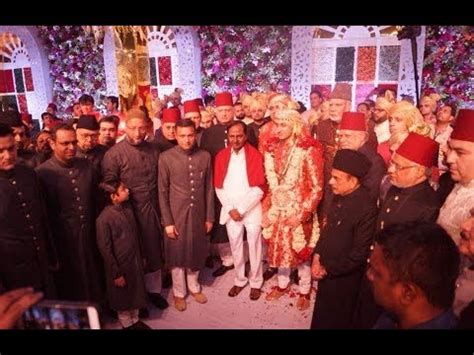 Asaduddin Owaisi's Daughter And Nawab Barkath Alam Khan  Wedding