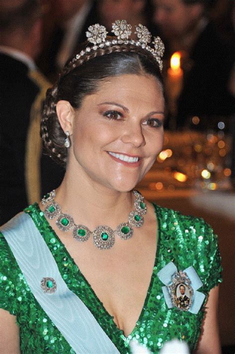 Crown Princess Victoria Of Sweden Attends The Nobel Banquet After The Crown Princess