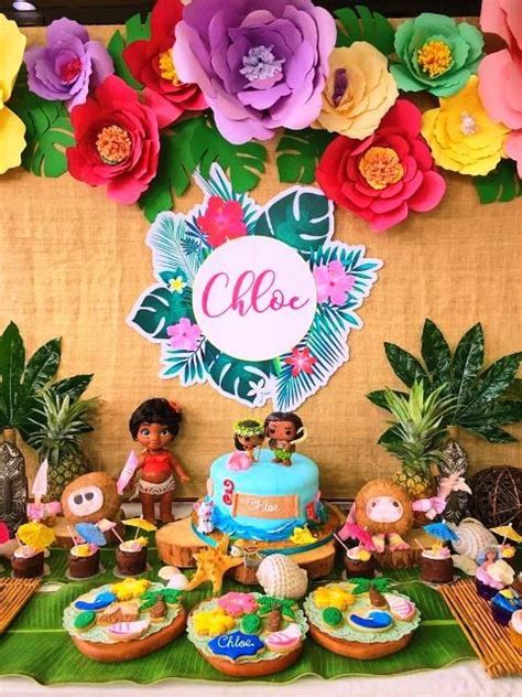 Moana Birthday Party Ideas Drone Fest