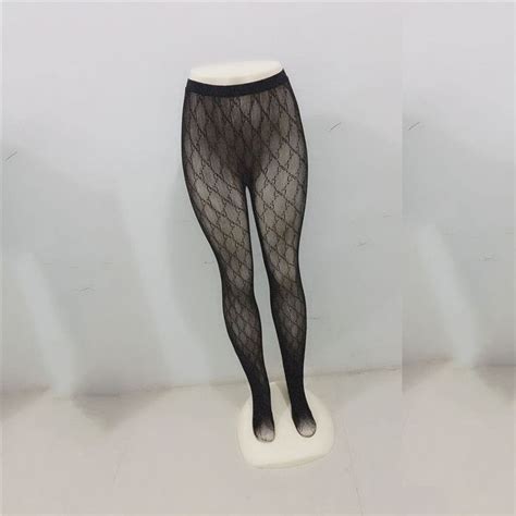 2021 luxury sexy women stocking gg letters printed hosiery designer tights black breathable