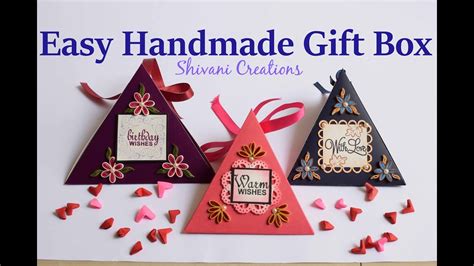 Maybe you would like to learn more about one of these? Easy Handmade Gift Box/ How to make Gift Box/ DIY ...