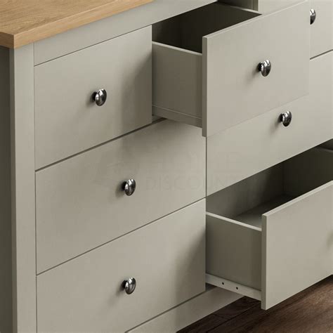 Arlington Chest Of Drawers Bedside Cabinet Modern Bedroom Storage Wood