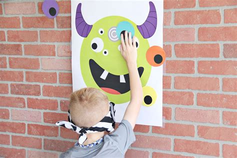 Pin The Eye On The Monster The Crafting Chicks