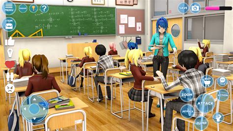 دانلود بازی Anime High School Girl Sim 3d برای اندروید مایکت