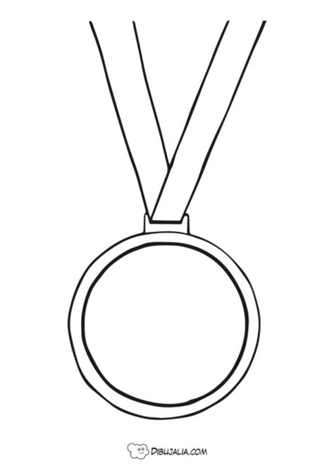 Medalla Para Completar Dibujo Dibujalia Dibujos Y Fichas