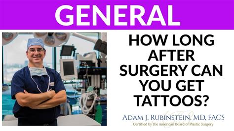 Plastic Surgery Truths How Long After Surgery Can You Get Tattoos Youtube