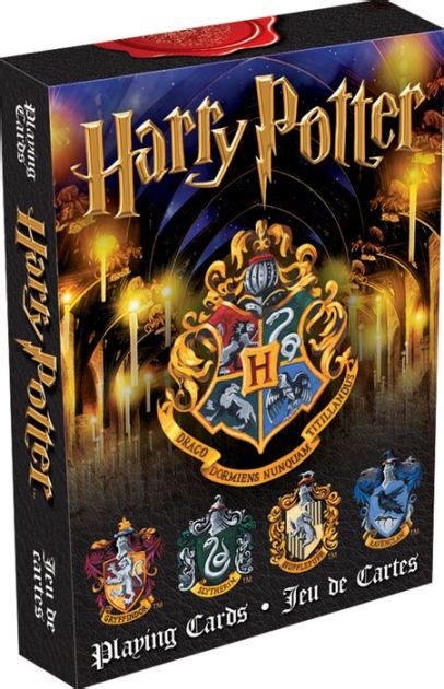 Harry Potter Crests Playing Cards 840391107908 Item Barnes And Noble
