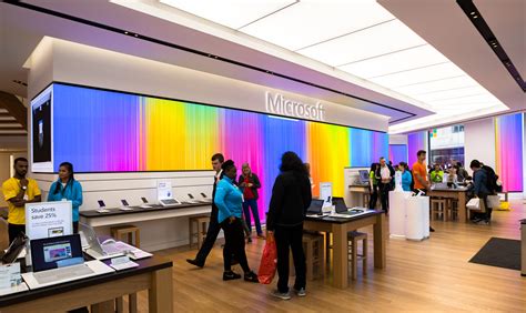 An Immersive Retail Experience At Microsoft Flagship Store In London