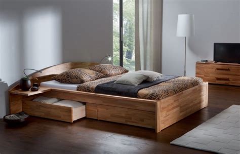 Related:queen bed frame with storage ikea malm bed. Wooden Pallet Bed With Storage Drawers Bedroom Queen Size ...