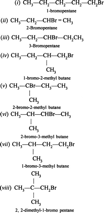 Write All Possible Structures Of The Compound With The Molecular