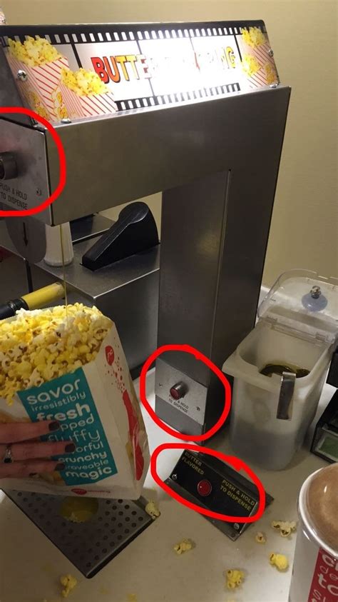 And anytime you're eating a snack, you can almost guarantee that your if you do feed your dog popcorn with unhealthy toppings or additives, it could have some side effects for your poor pooch. My theatres Popcorn Butter machine has 3 buttons on it to ...