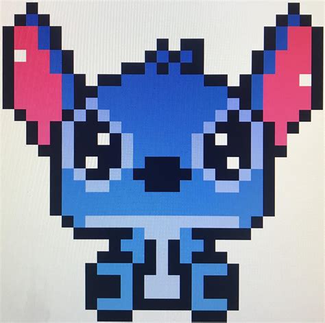 Stitch Pixel Art Hope You Like It Rdrawing